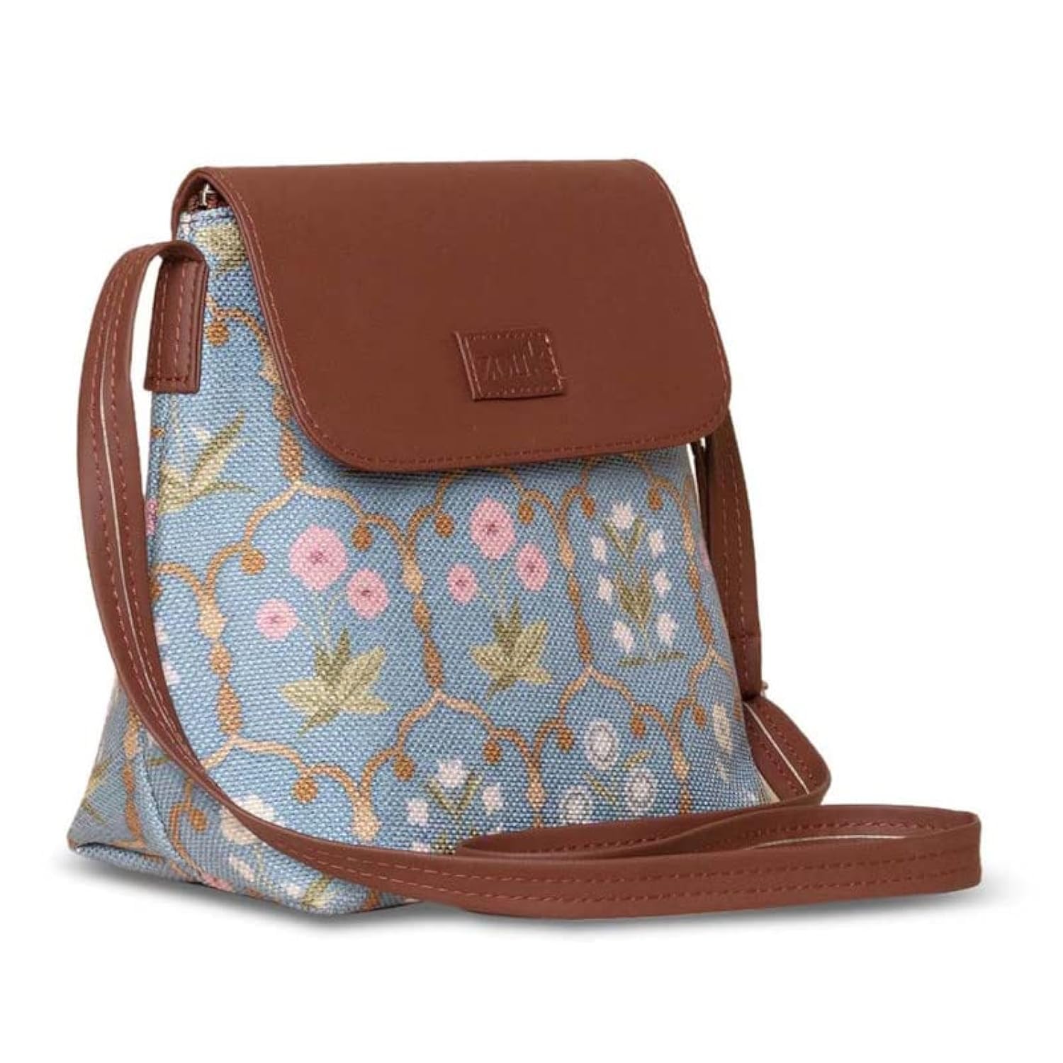 ZOUKFlap Sling Bag | Crossbody Bags for Women | Women's Handbags | Stylish | Vegan Leather Evening Bag | Travel & Office Use | Purse and Wallet