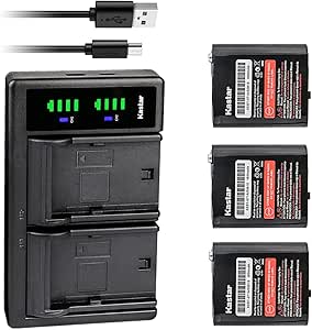 Amazon.com: Kastar 3-Pack Battery and LTD2 USB Charger Compatible with ...