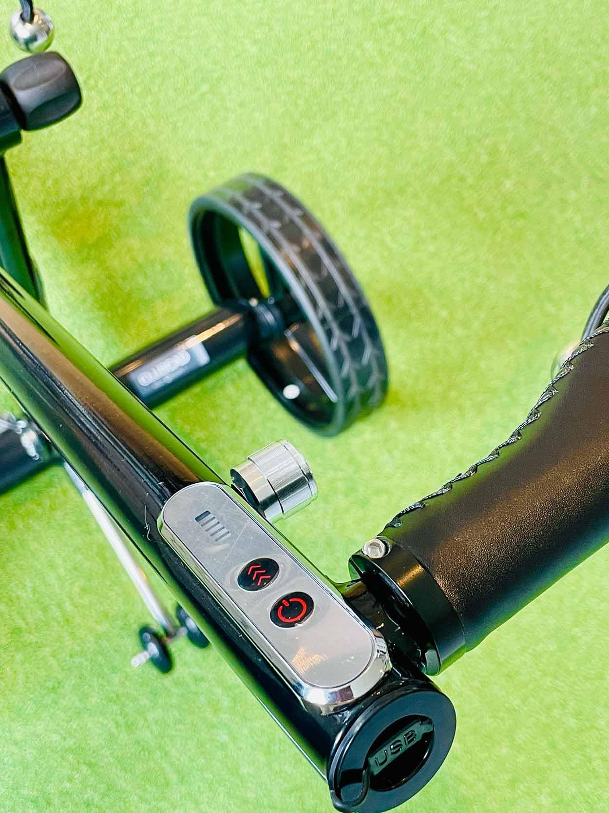 Generisch ClubCad Aluminium Elektro Golftrolley mit Fernbedienung