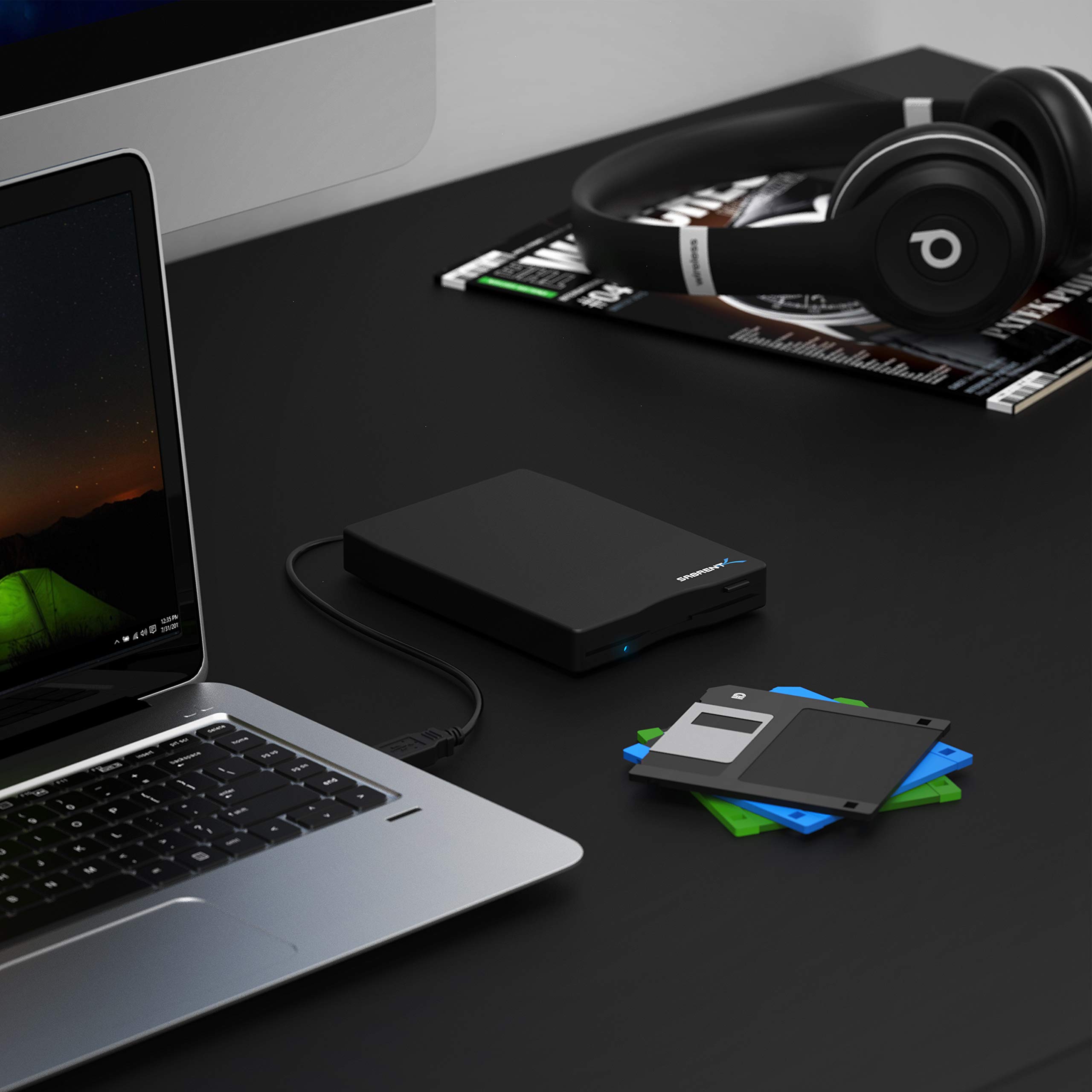 Sabrent External USB 1.44 MB 2X Floppy Disk Drive (FLUDRV) Buy Online