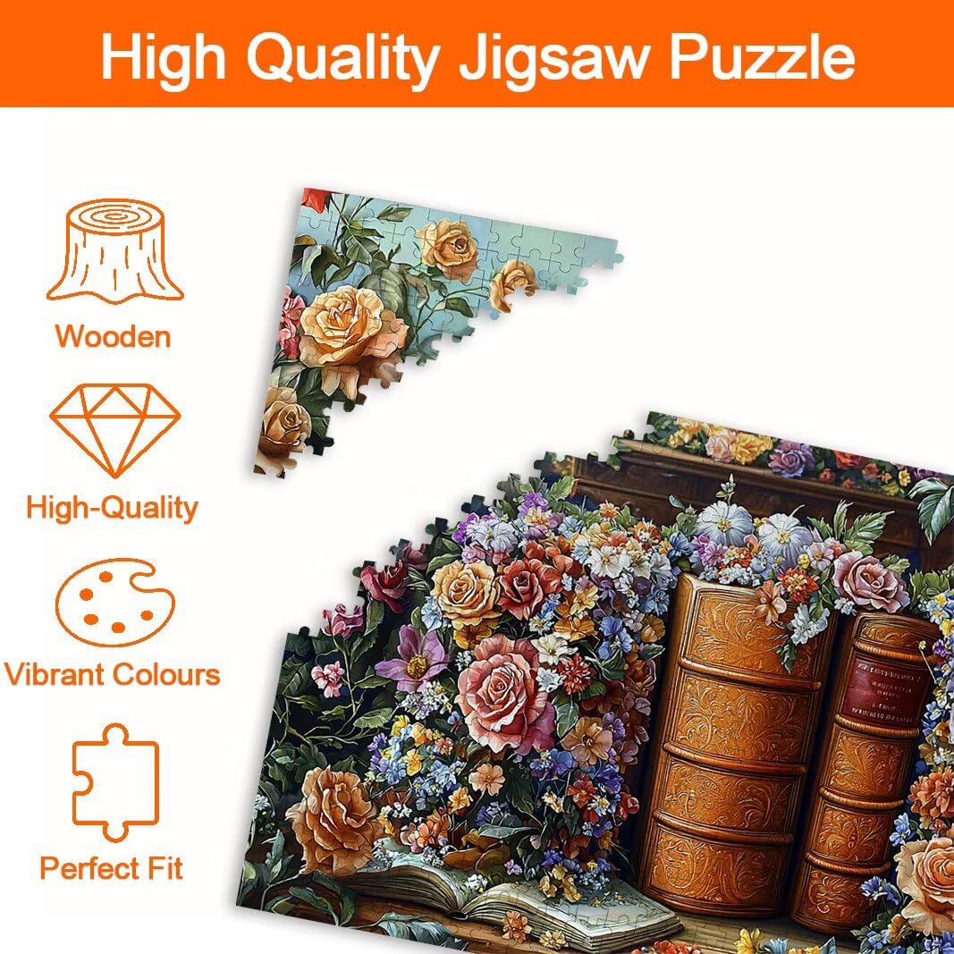 Puzzle 2000 Pezzi, Puzzle Fiori, Misura: 100x71cm, Regalo Donna/Uomo -8799