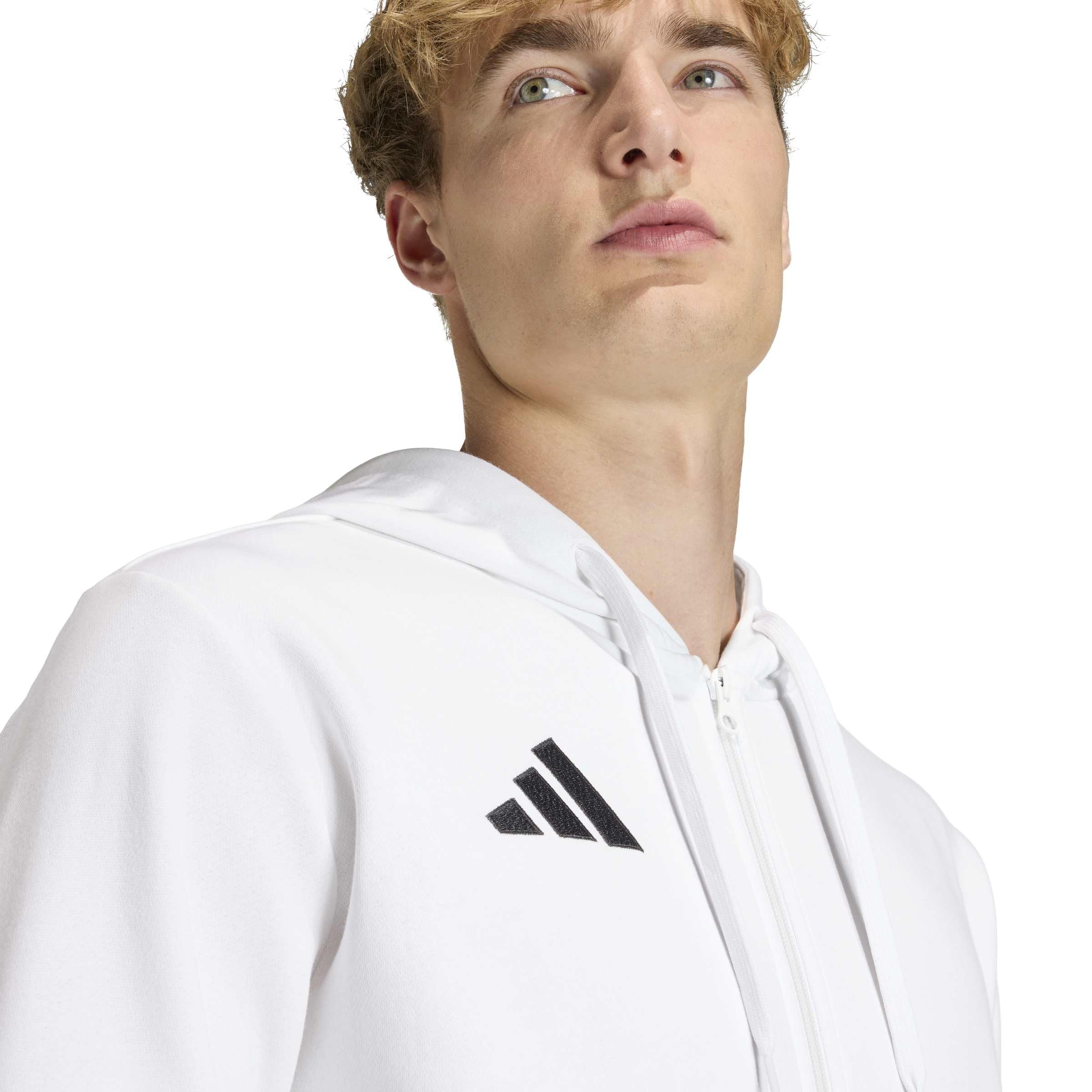 adidas Men's Chaqueta con Capucha y Cremallera Entrada26