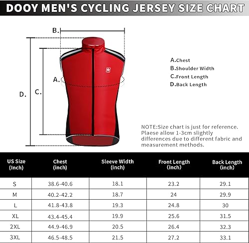 Miniatura 5 de Chaleco de ciclismo para hombre, chaleco de correr altamente reflectante, resistente al viento, ligero, sin mangas, chaqueta deportiva al aire libre