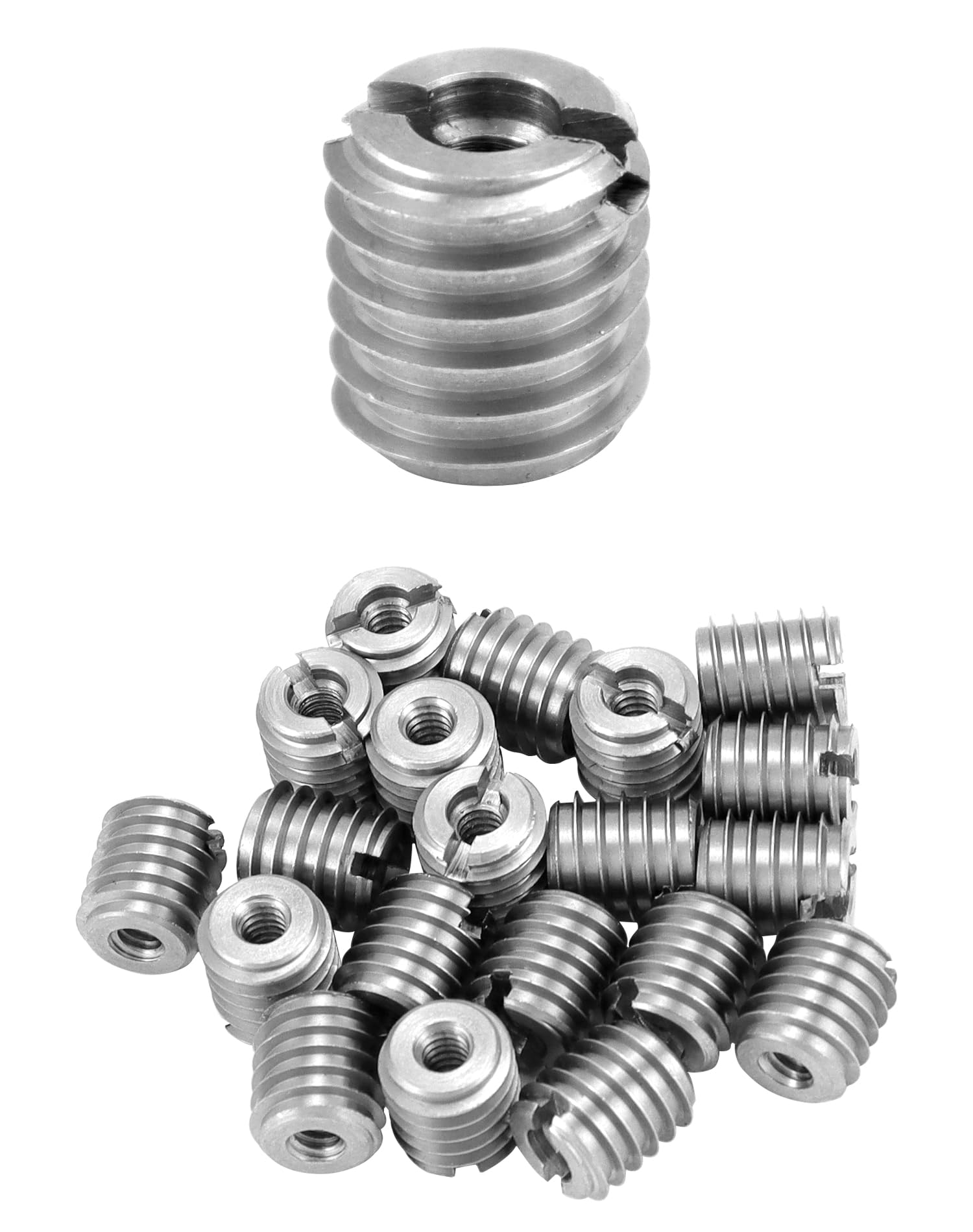 Stainless Steel Thread Inserts - 20 Pack for Wood -10