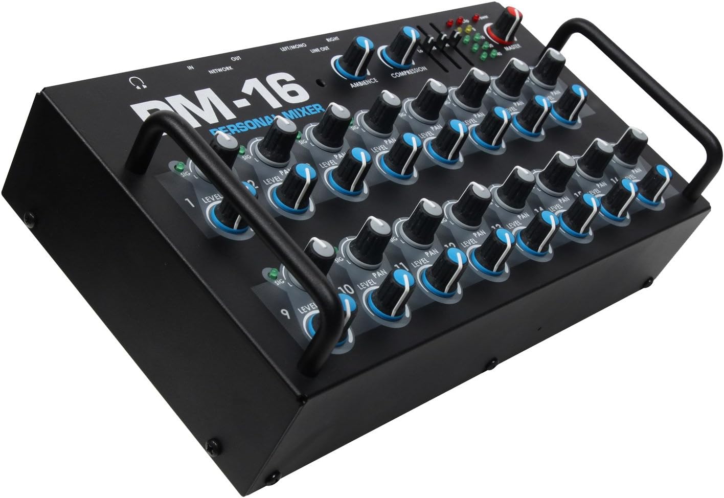 Elite Core PM-16 16-Channel Personal Monitor Mixer
