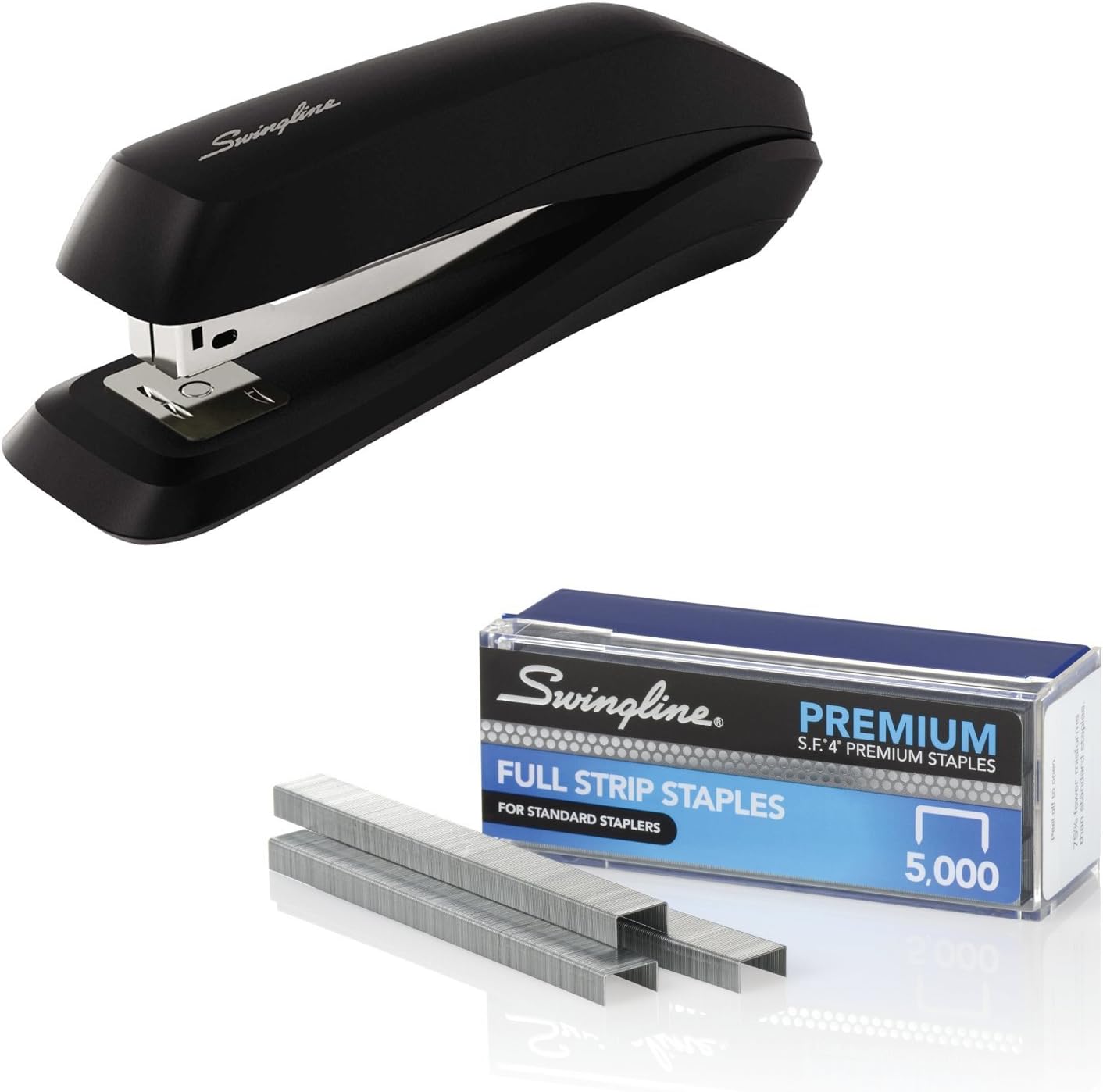 Bundle Swingline Standard Stapler, Eco Version, 15 Sheets