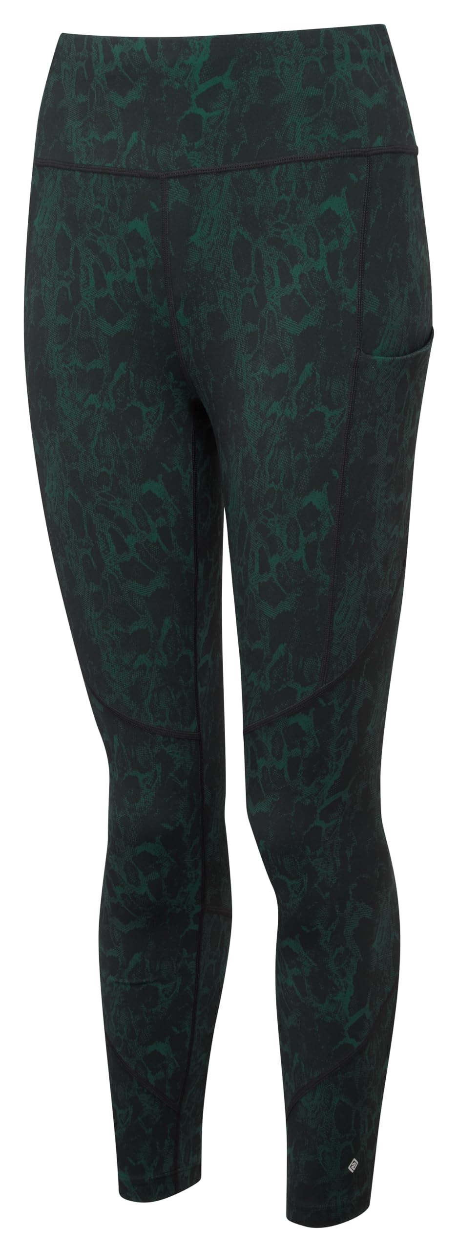 Ronhill Running, Wmn's Tech 7/8 Crop Tight, Seaweed Medusa, 10