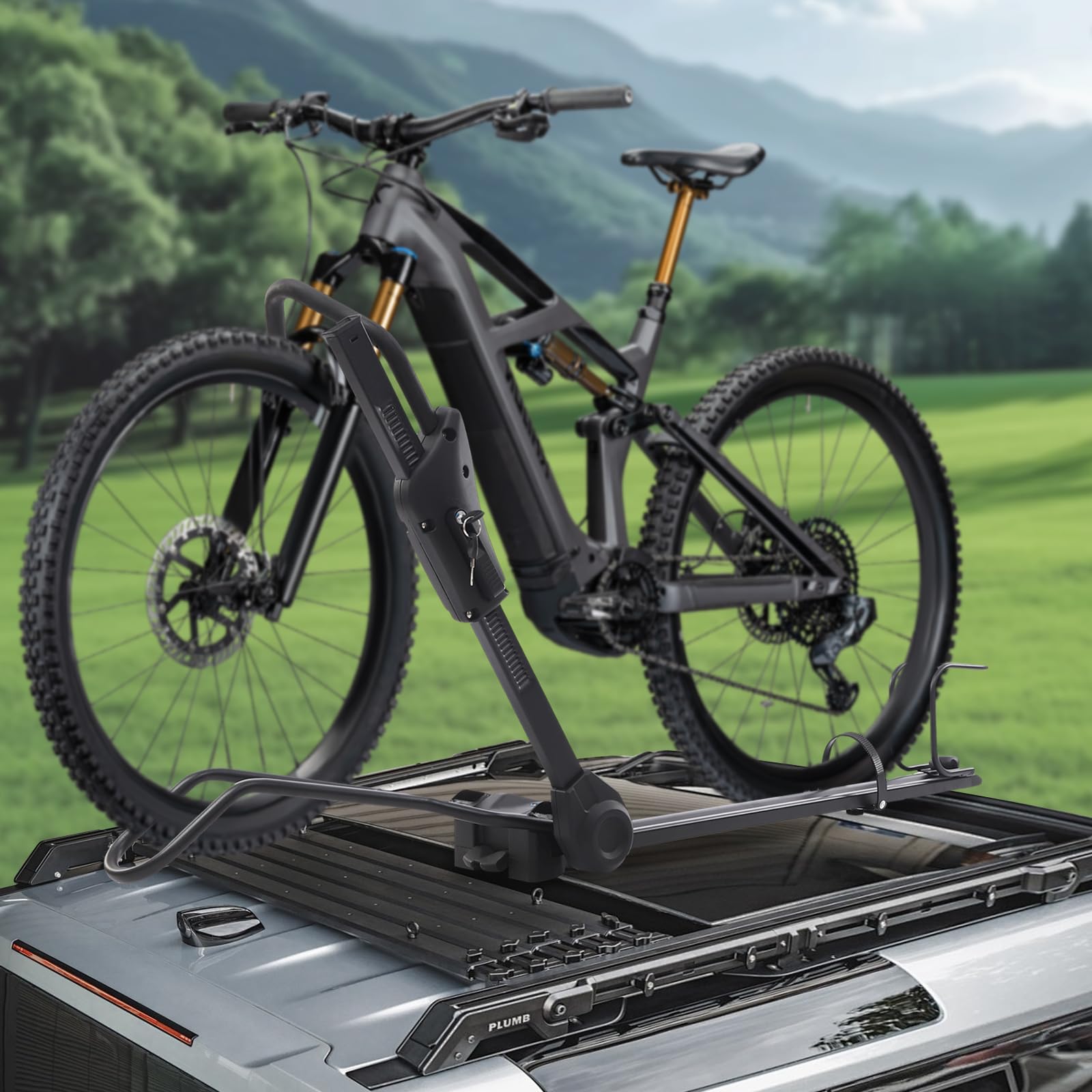 Porte-vélos pour toit de voiture