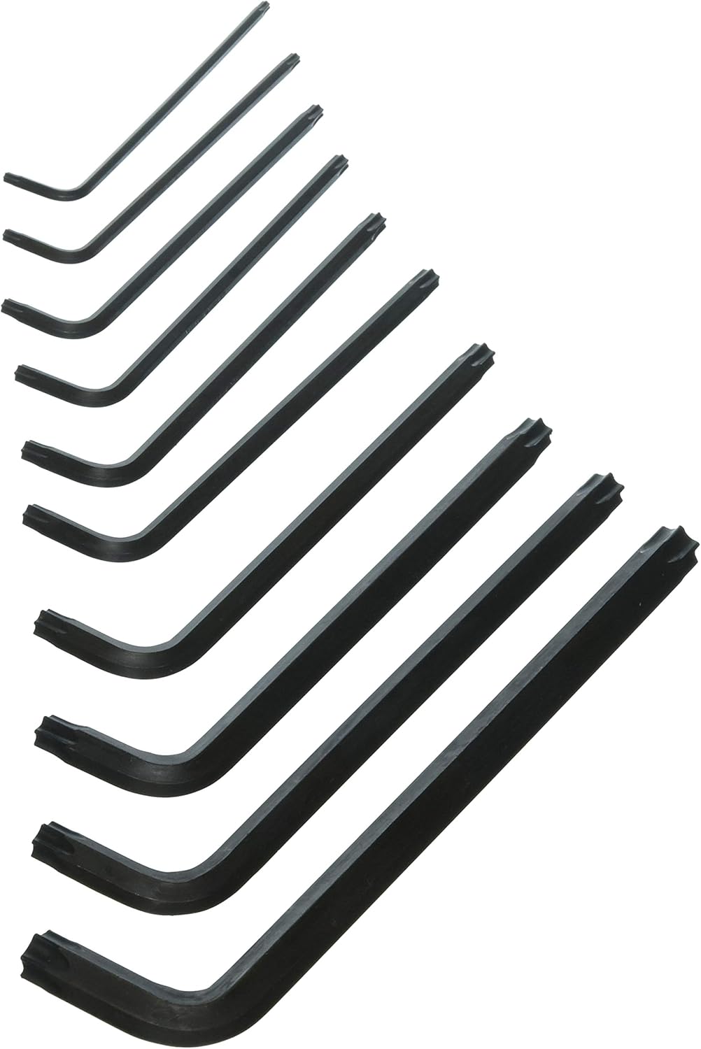 EKLIND 10910 TORX star L-Key - 10pc set T10-T55 Long series