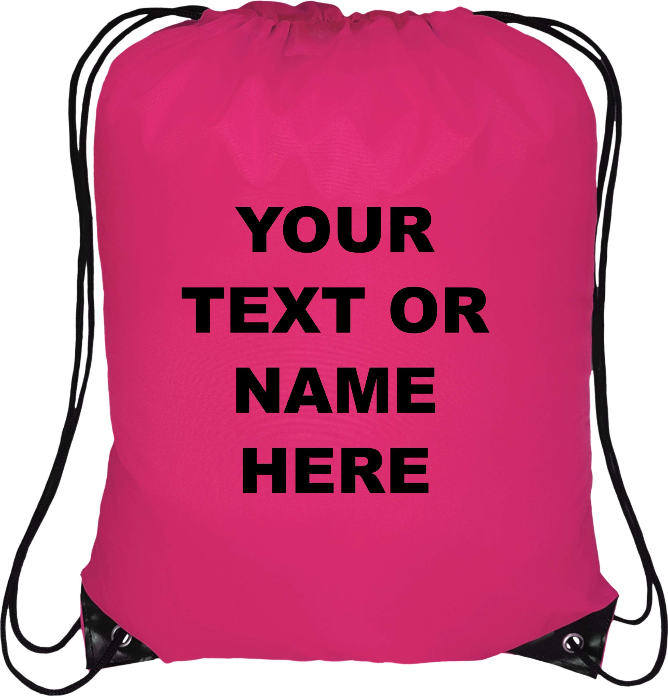 Ultimate-Line Personalised Drawstring bag (Fuchsia)