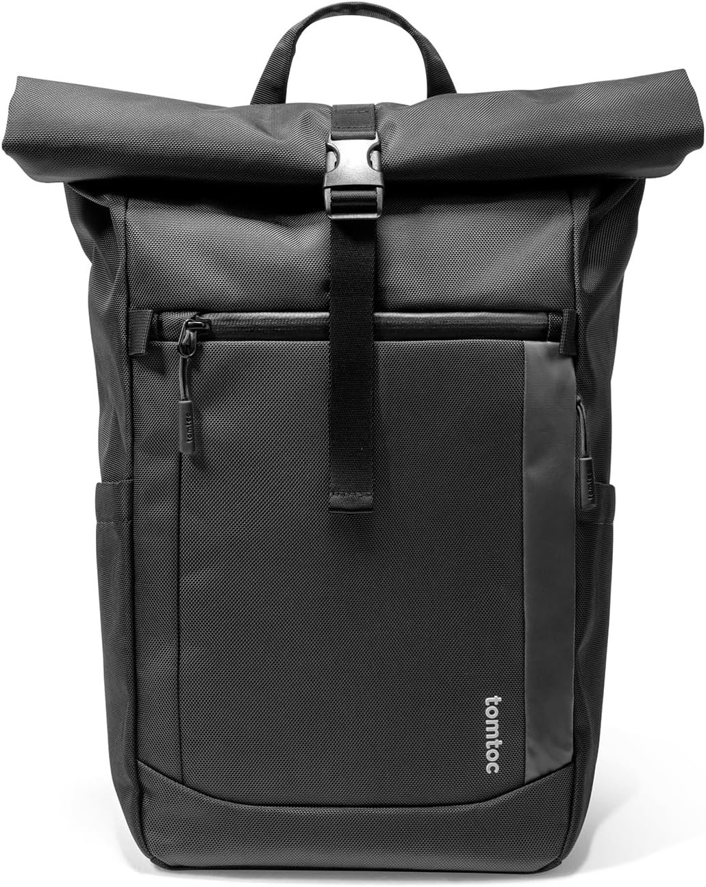 Roll Top Laptop Backpack, Lightweight, Water-Resistant Commute Expandable Casual Daypack