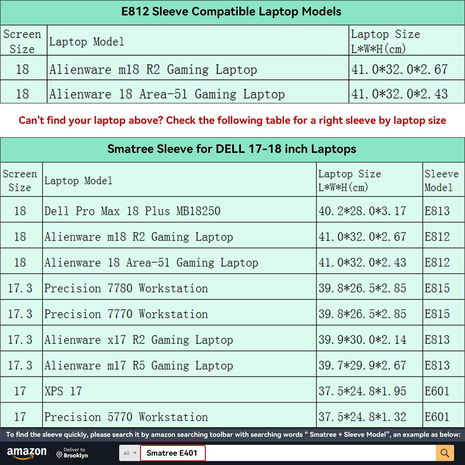 Smatree 17-18 pollici Borsa rigida per laptop per notebook ASUS ROG Strix/DELL Alienware m18 Gaming da 18 pollici, MSI GF76/Alienware X17 R2/Acer Nitro 5 da 17,3 pollici, Borsa a Tracolla Smatree 17-18 pollici Borsa rigida per laptop per notebook ASUS ROG Strix/DELL Alienware m18 Gaming da 18 pollici, MSI GF76/Alienware X17 R2/Acer Nitro 5 da 17,3 pollici, Borsa a Tracolla