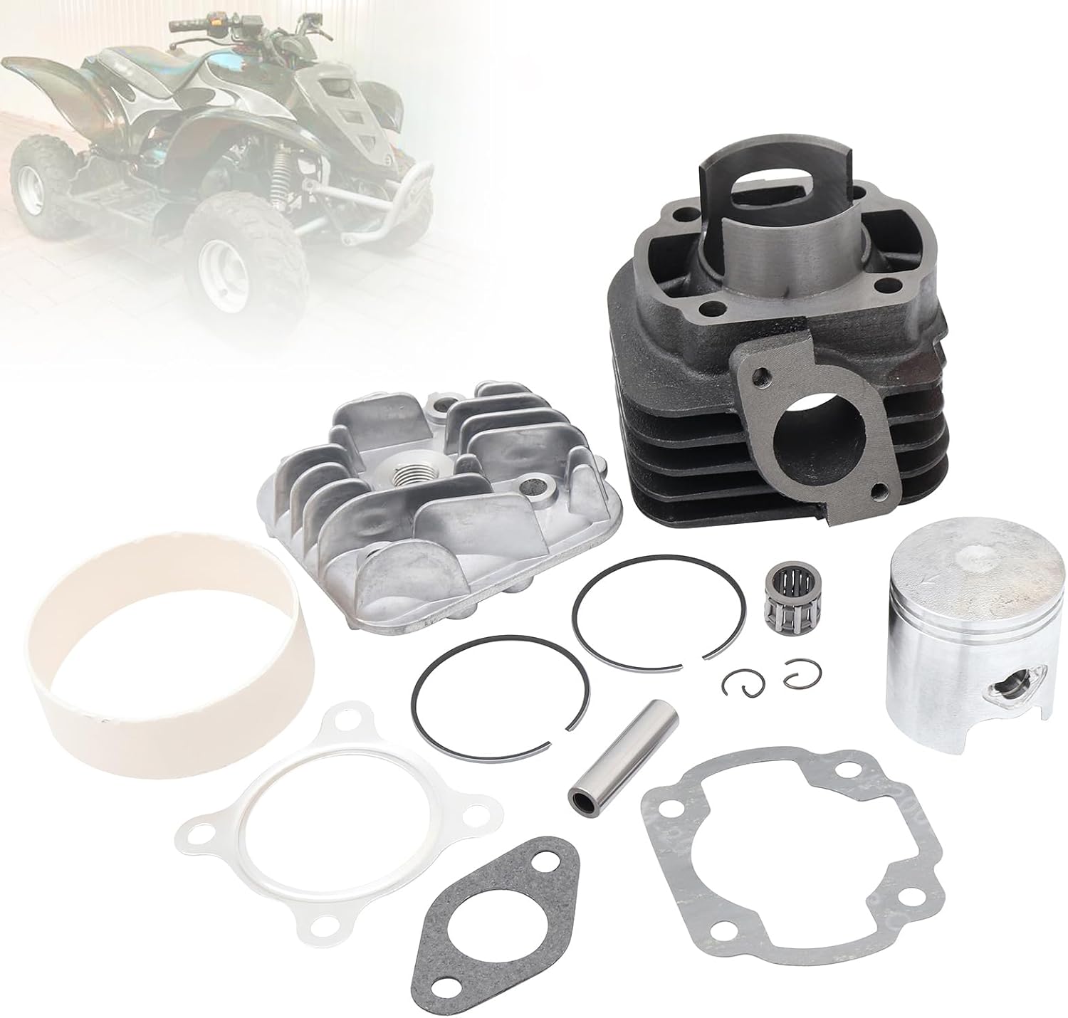 70CC Cylinder Piston Gasket Top End Kit For Honda CRF70F ATC70 TRX70 - View #8