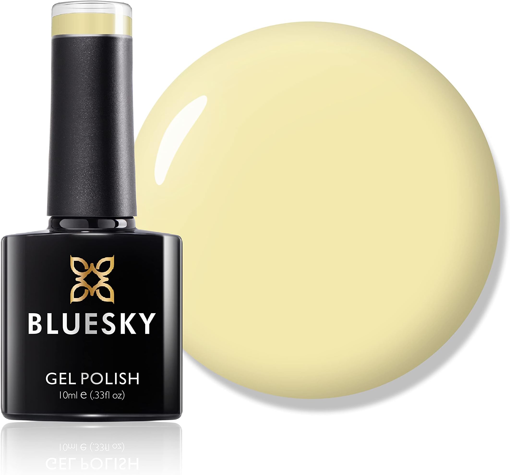 Bluesky Gel Nail Polish, Personality Dc115, Blonde, Colour, Pale,Yellow 10 ml (Requires Curing Under UV LED Lamp)