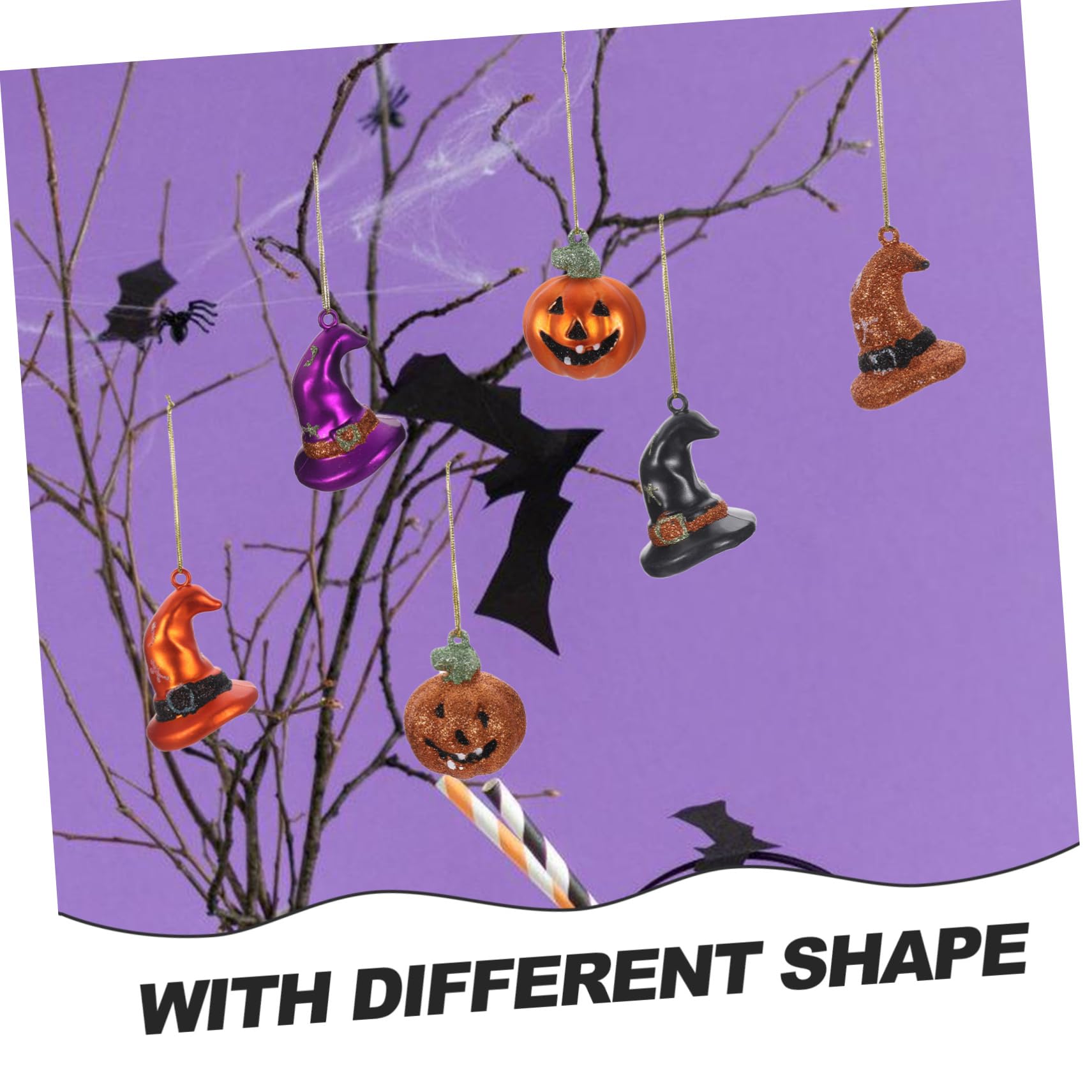Ornamenti Di Halloween 27 Pezzi Decorazioni Per Porte Appese Ciondolo Per Albero Zucca Cappello Da Strega Per Feste Di Halloween