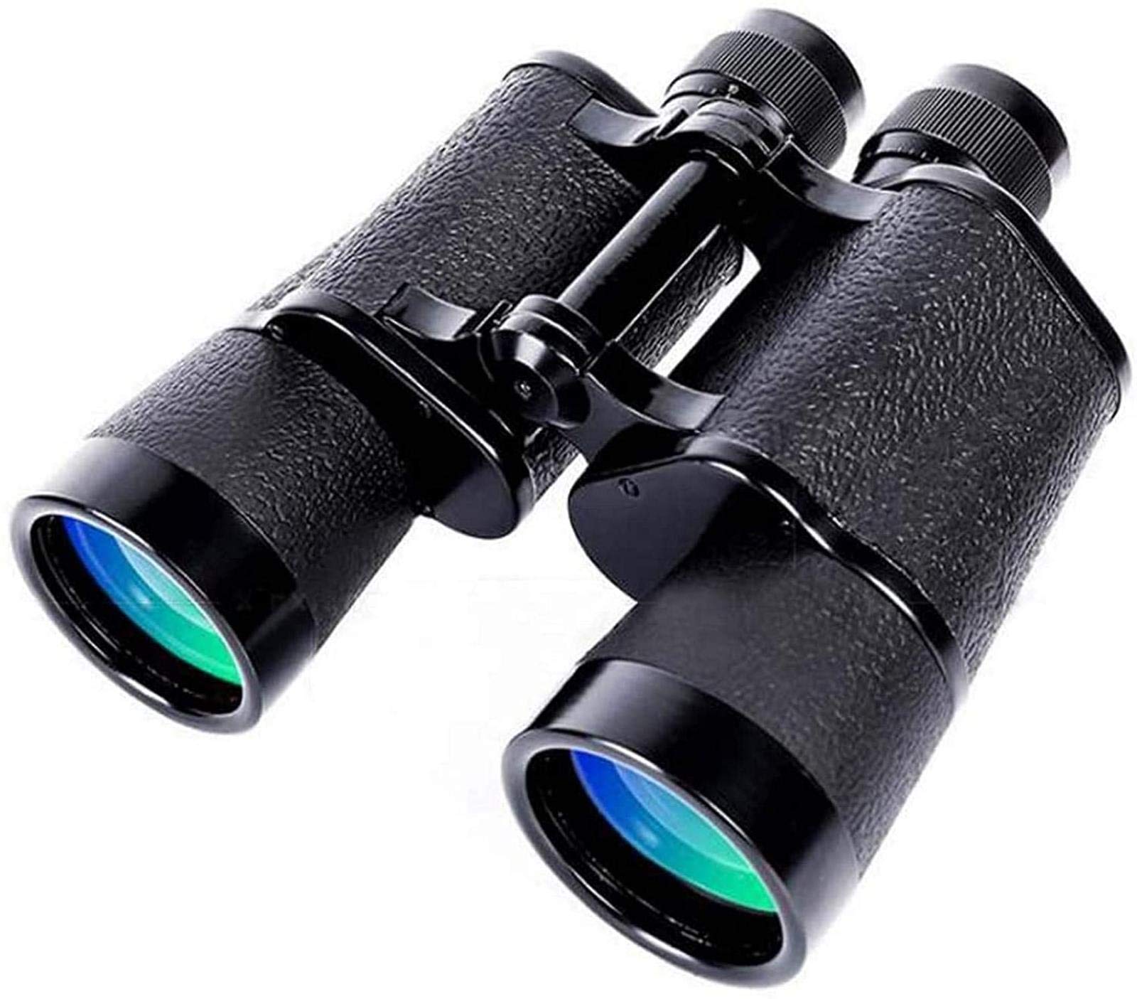 Telescopio portátil Alta Potencia, binoculares, Zoom 7X50, HD, Gran Apertura, telescopio para Poca luz, Alta resolución, óptica Real, Bolsillo Piel Vaca, observación Aves, Exteriores, Senderismo, e