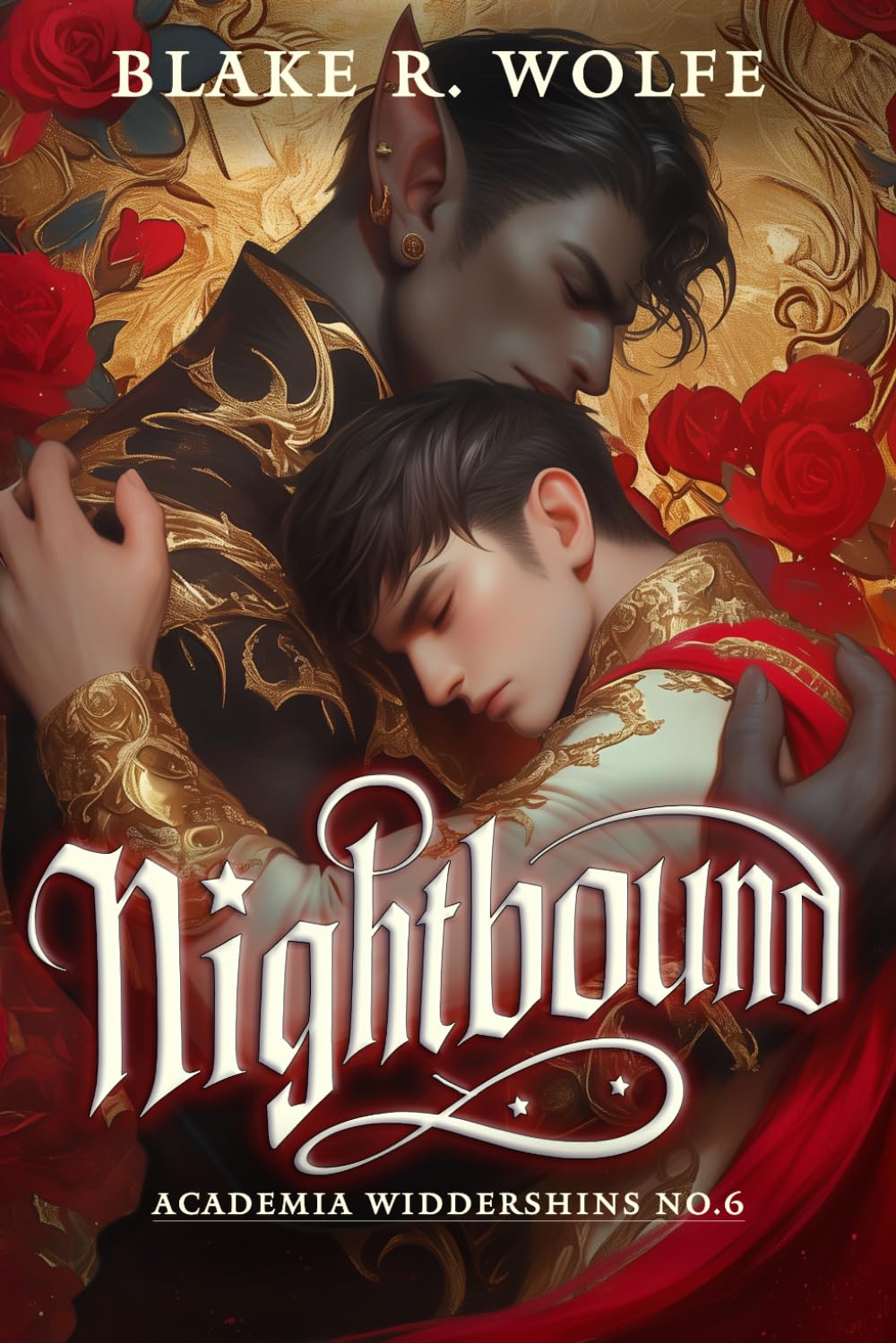 Nightbound (Versión en español): Un romance paranormal con un vampiro gay en una academia (Academia Widdershins)