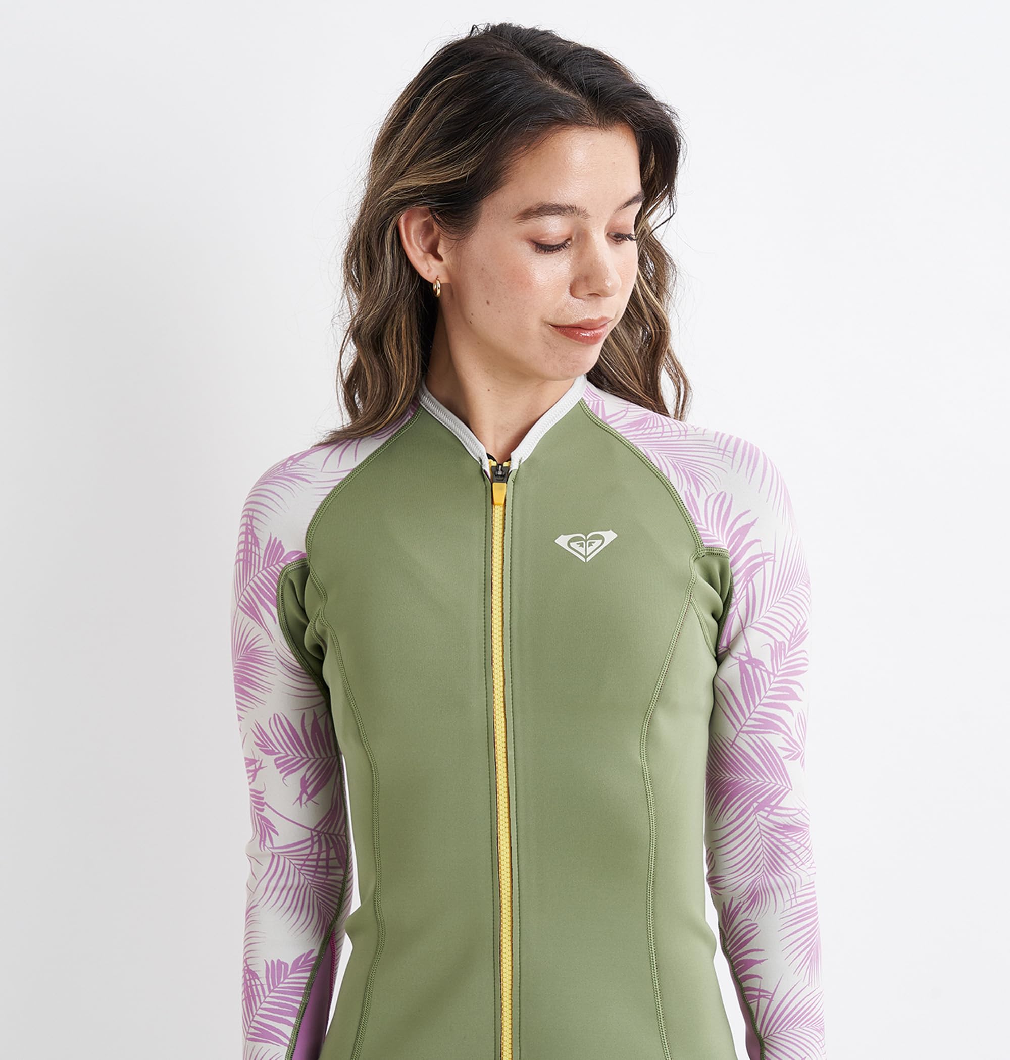 Amazon | 【ロキシー】 1.0 RISE FZ LS JKT FLATLOCK ジャケット