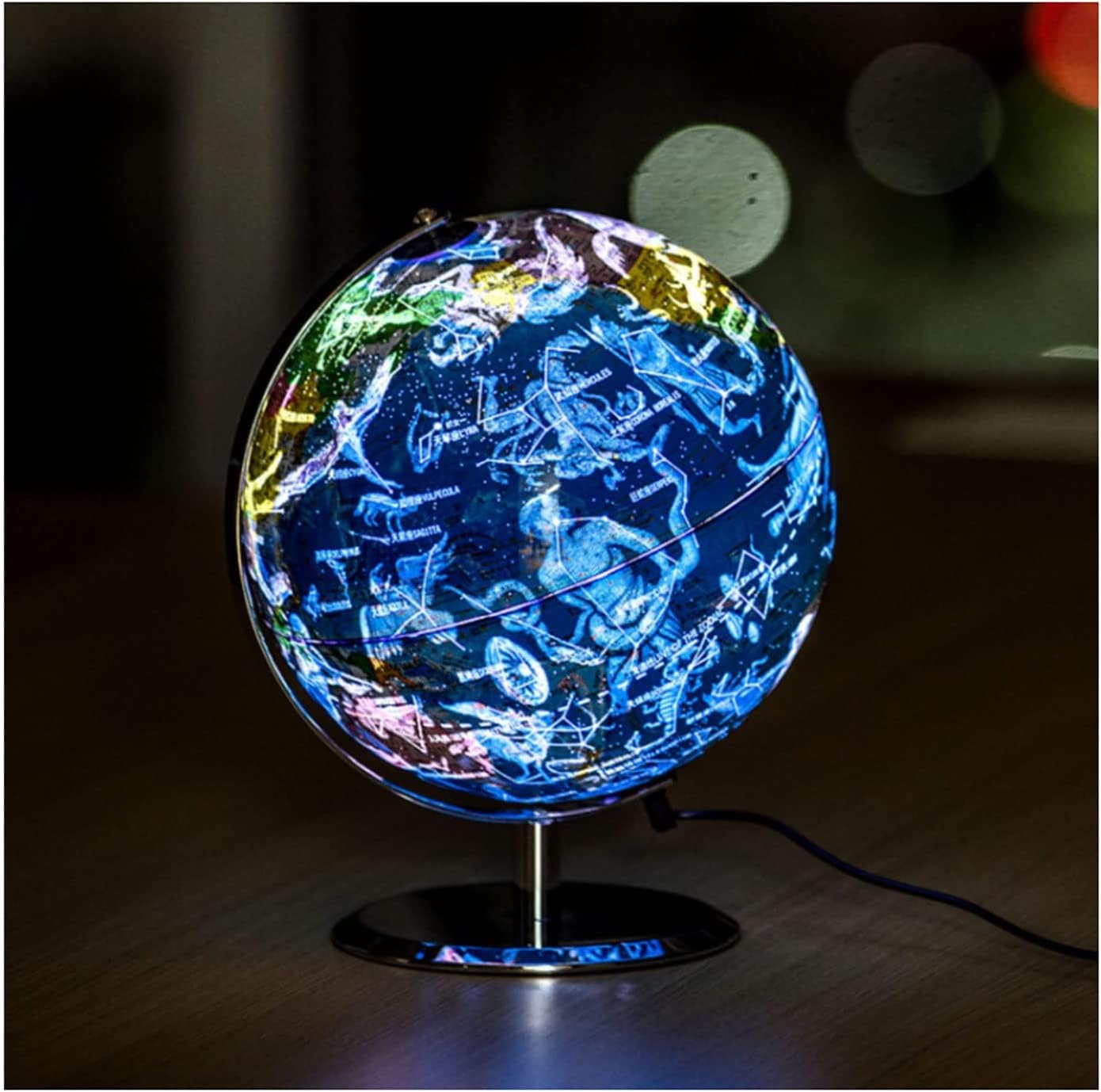 LIOONS Beautiful Globe Lighting World Globe Constellation 2