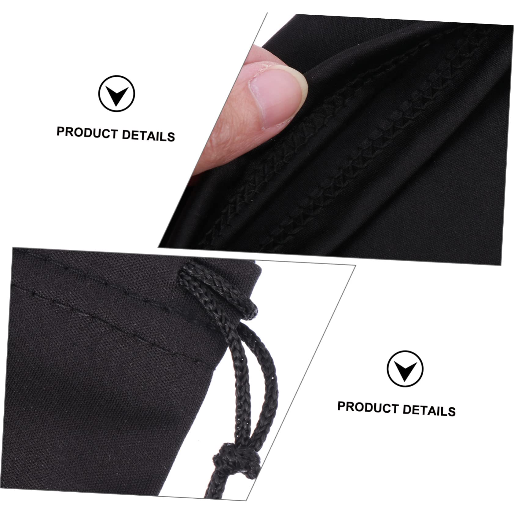 Happyyami 90pièces Pochette pour Lunettes De Ski Étui De pour Lunettes De Soleil à Cordon Accessoire De Transport pour Sports Hiver