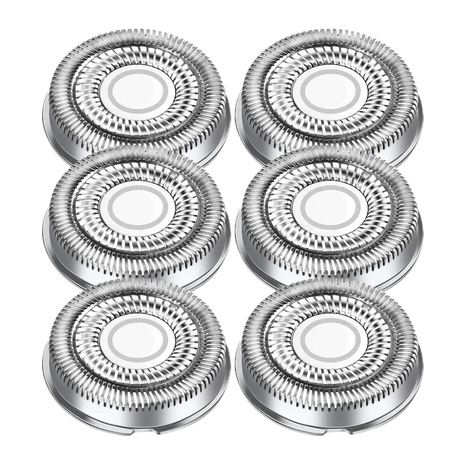 Testine Di Ricambio for Rasoio Da 3/6 Pezzi Compatibili Con Philips | Serie 1000, 2000, 3000, 5000 AT7xx/AT8xx/PT7xx/PT8xx(6PCS)