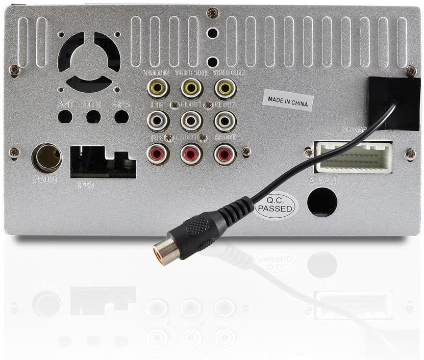 Pyle PLDN65BT 6.5-Inch Video Headunit Receiver Bluetooth Wireless Streaming CD/DVD Player Touch Screen Double DIN