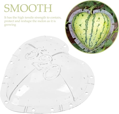 Miniatura 8 de Yardwe Molde de fruta de corazón vegetal Sandía en forma de corazón de fruta que forma fruta formando calabaza