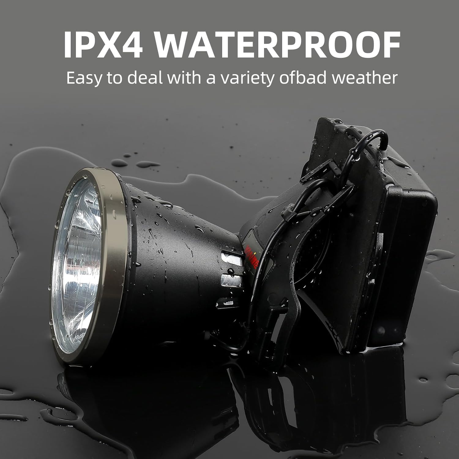 20W Super Bright Headlamp 13500 mAh Rechargeable LED Headlight, SST40,3 Lighting Modes 14-42 Hours Battery Life for Work, Outdoor, Camping, Fishing(Large)