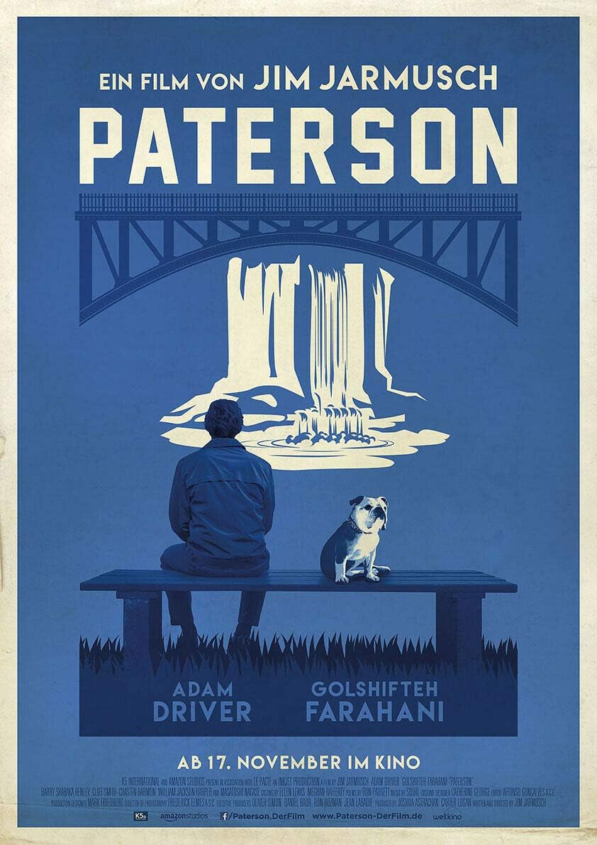 Amazon Com Paterson 16 German Jim Jarmusch Adam Driver Movie Poster Wall Art Home Decor Gifts For Lovers Painting Posters Prints