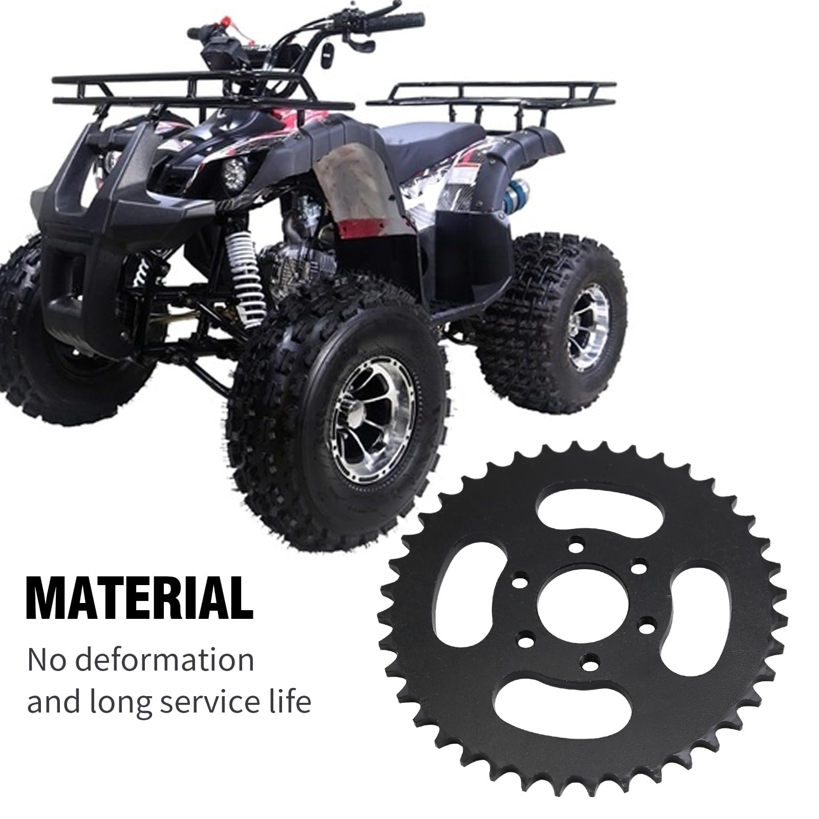 パーツ red line sprocket40t Amazon.com: ZUDKSUY 40T Rear Sprocket 428 Sprocket Replacement 6