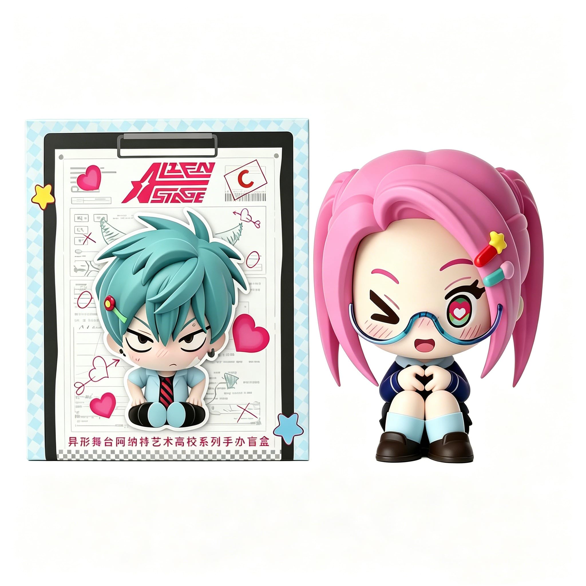 Alien Stage Anat Art University Series Official Figure Blind Box SUA Till Mizi Ivan Luka Hyuna Decor Collection Gift (Open Box to Confirm mizi)