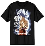 Dragonball Z Super Ultra Instinct Men's Black Graphic Crew Neck Tee