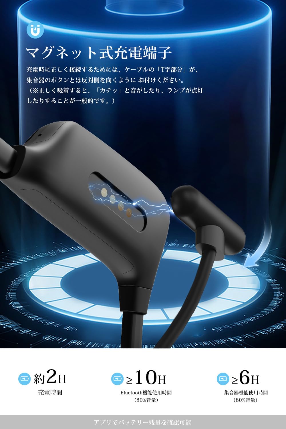Amazon.co.jp: FIIL 集音器 高齢者 骨伝導 しゅうおんき 【アプリ