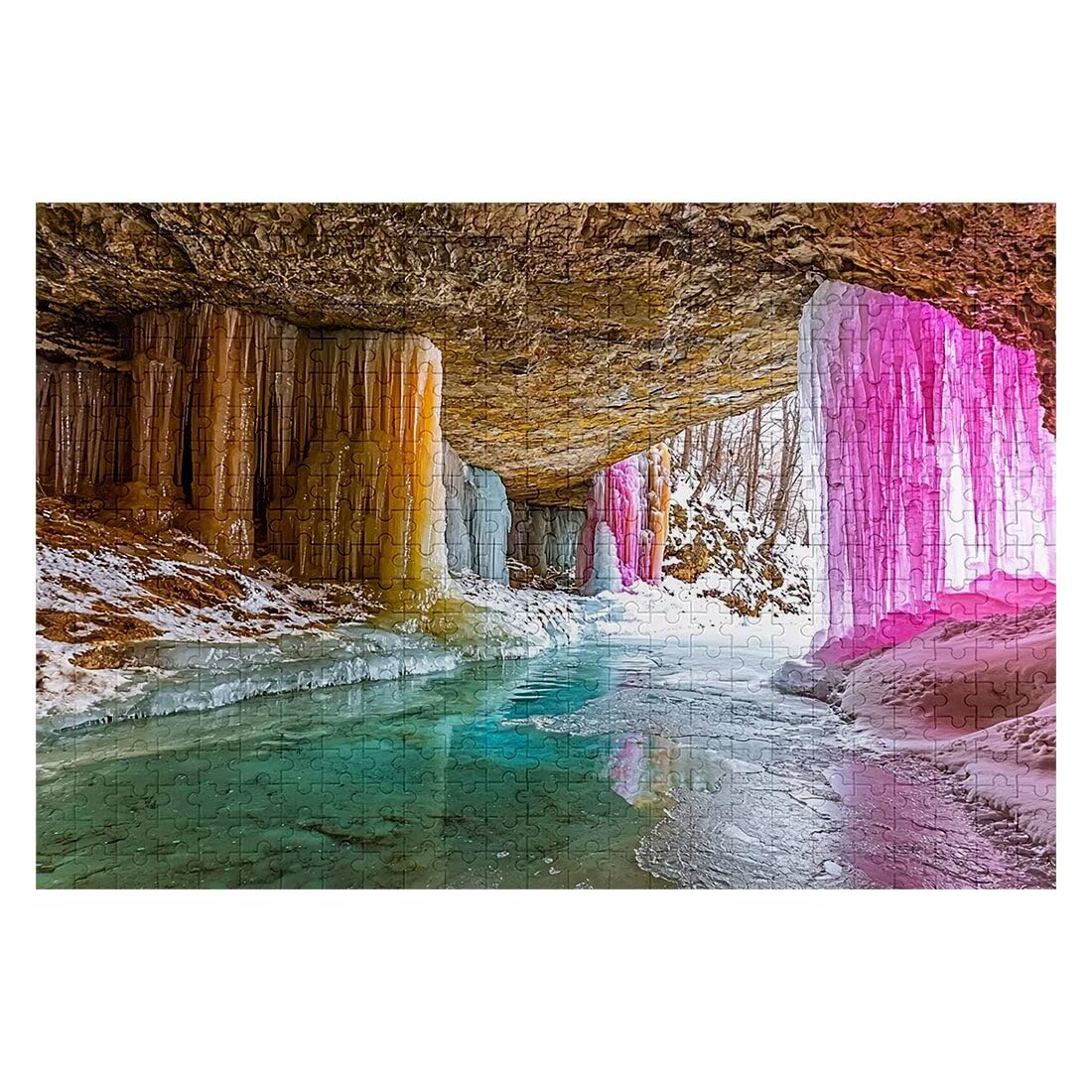 Puzzle 5000 sztuk dla dorosłych krajobrazy puzzle dla dorosłych natura puzzle zabawki edukacyjne oryginalne prezenty dla kobiet, puzzle kreatywna rozrywka, dekoracja domu 156 x 105 cm I-50