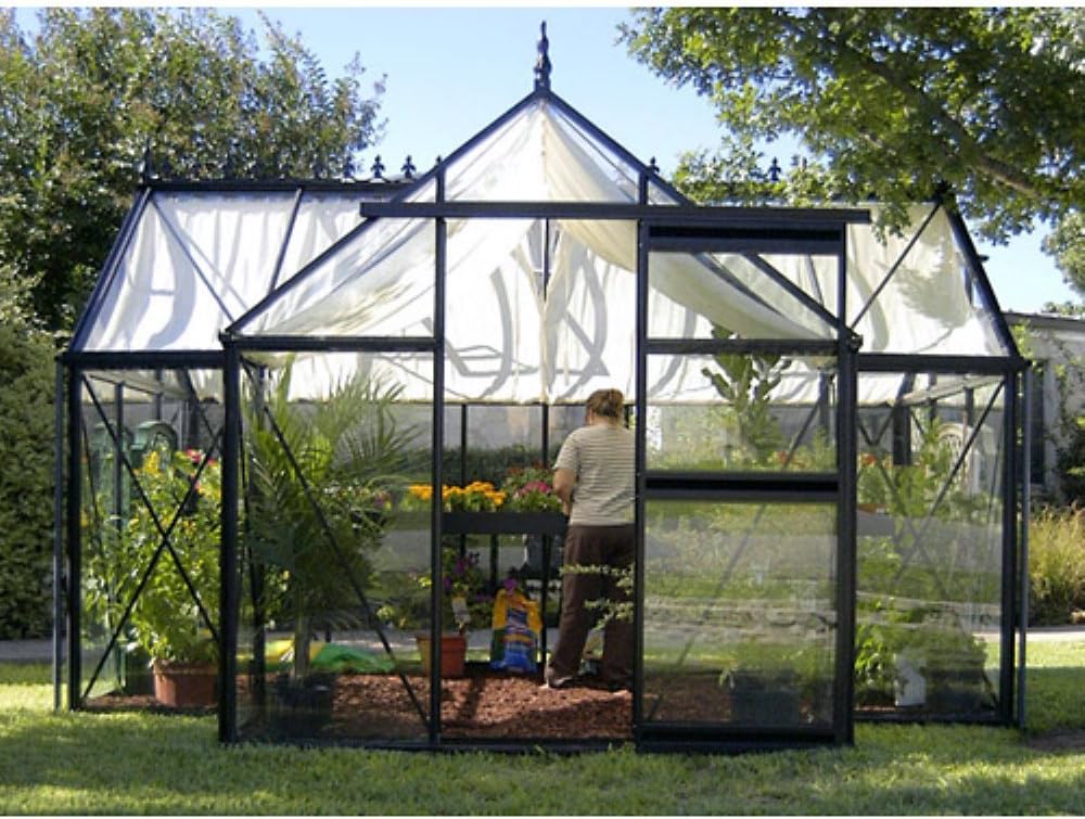 Janssens Junior Orangerie 13 x 10.25-Foot Greenhouse Kit