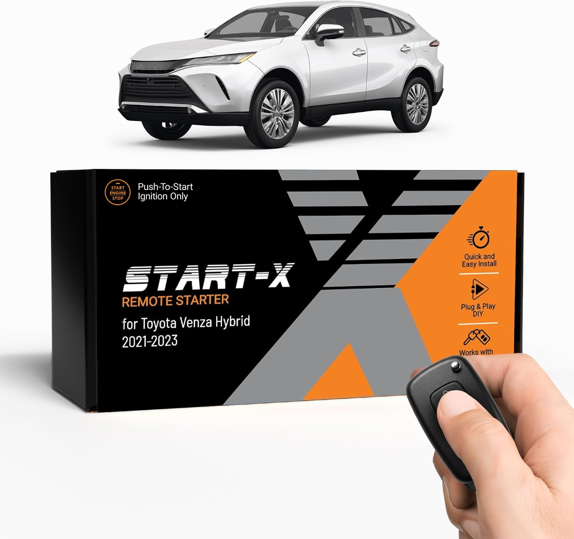Amazon.com: Start-X Car Remote Starter Kit + Alarm for Toyota