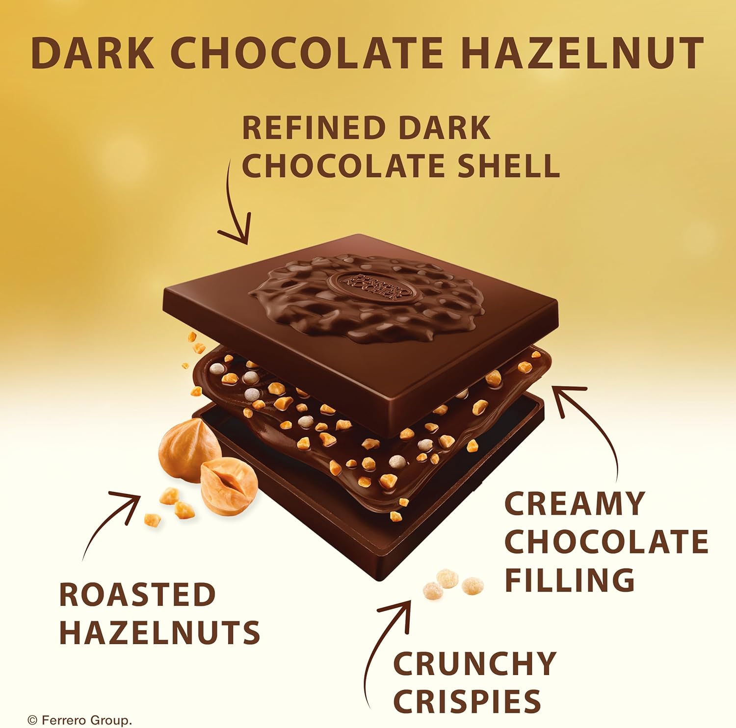 Premium Assorted chocolate squares, Indivily Wrapped