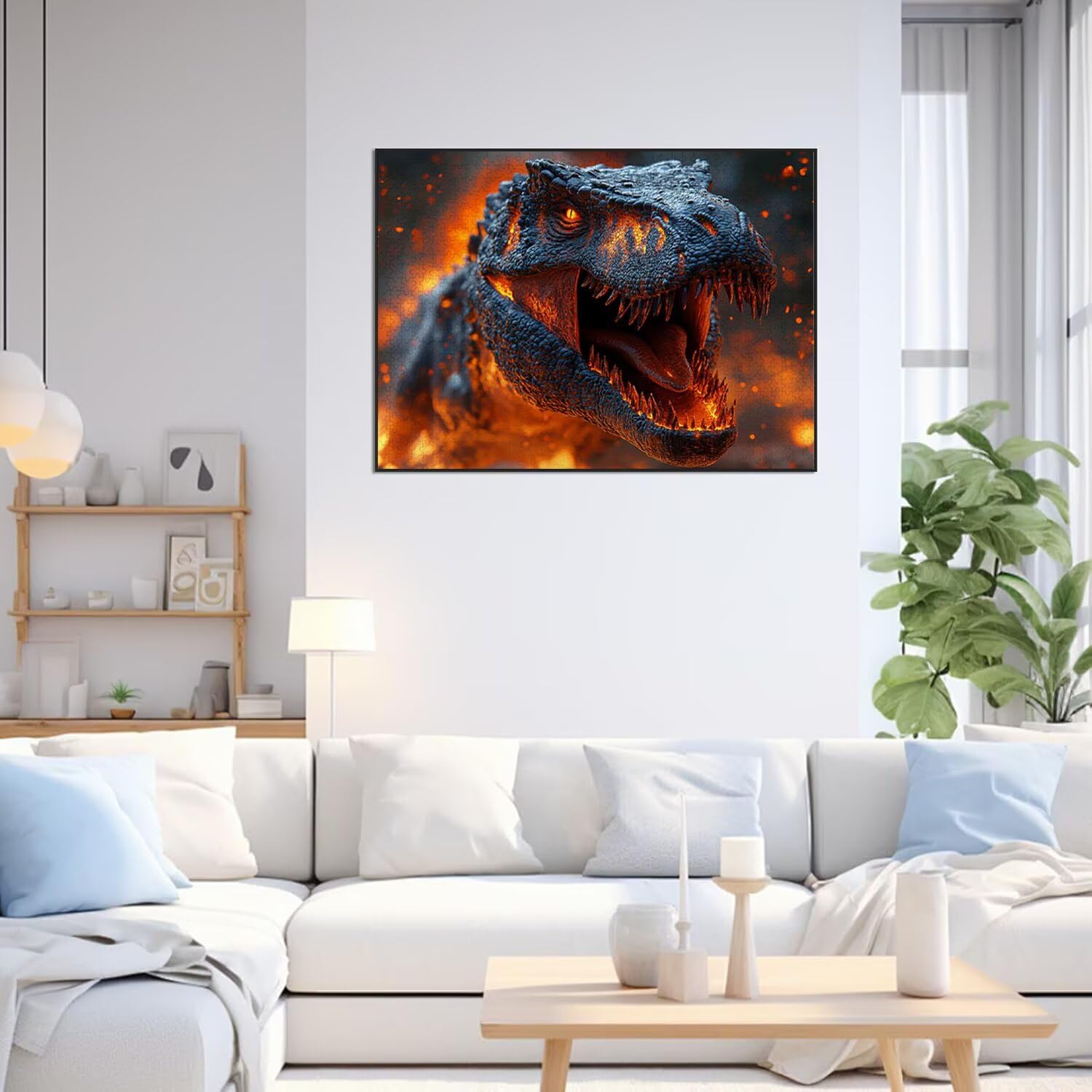 Puzzle 3000 Pezzi dinosauri Puzzle Adulti, Gioco Educativo, n-387 | Jigsaw Puzzles astratto, Impossibile Difficile Sfida, Classici Gioco Familiare, Giochi Divertenti, Idee Regalo