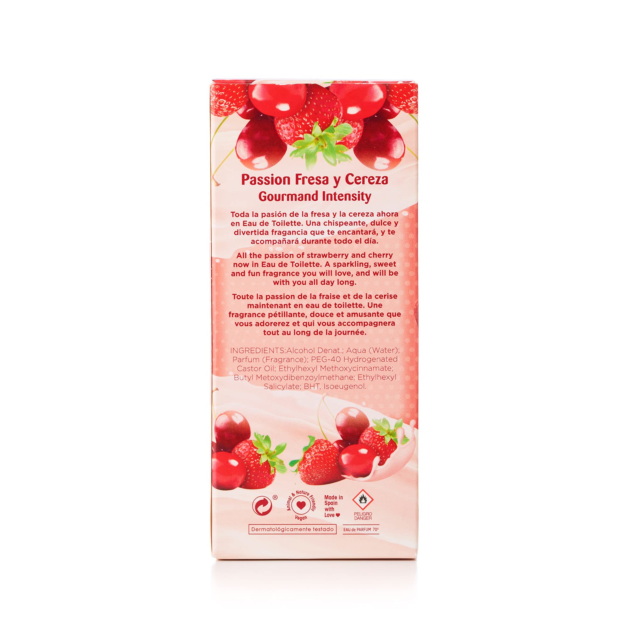 Tulipán Negro woda kolońska truskawka i wiśnia 50 ml