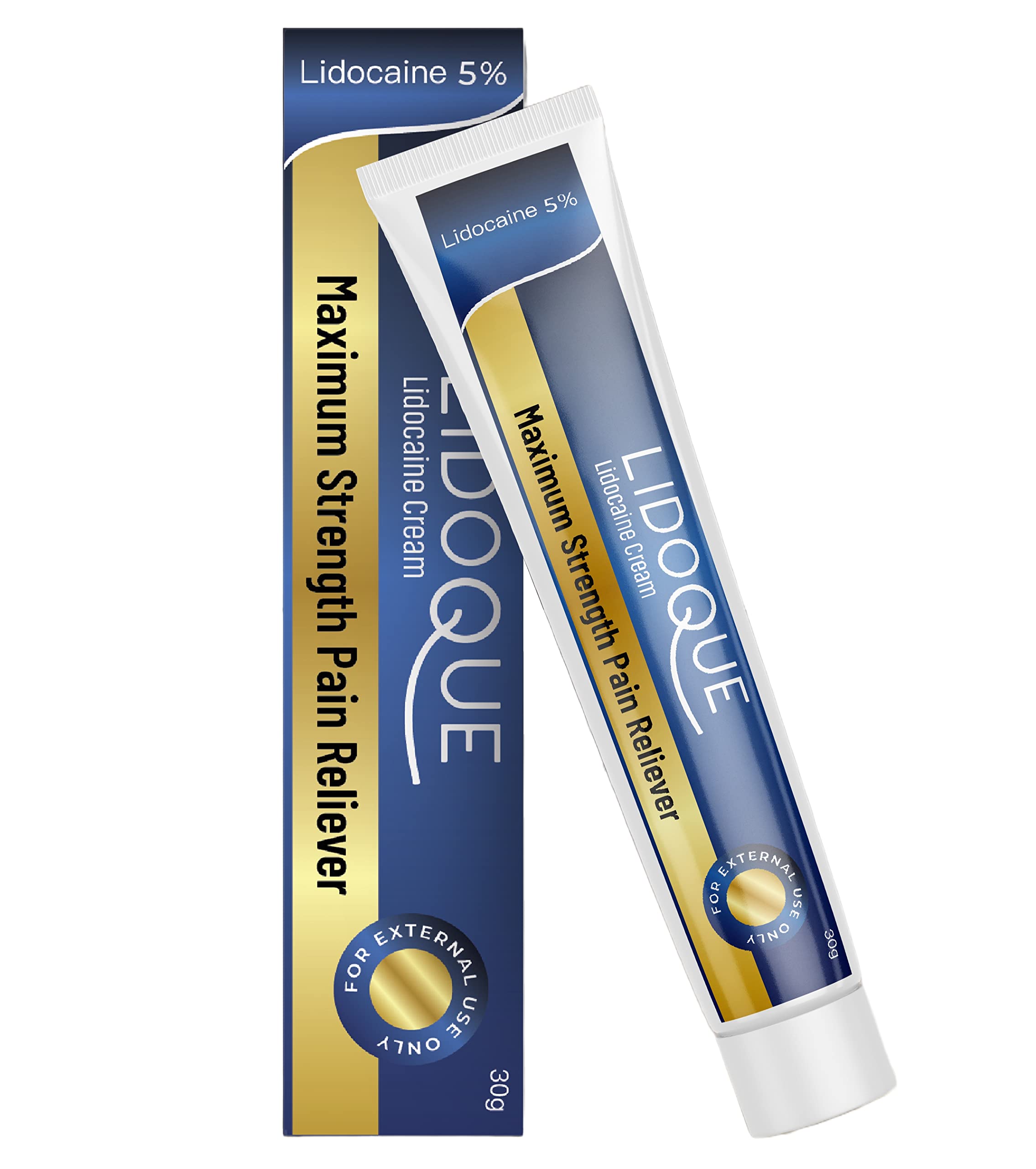 Buy Lidoque 5 Lidocaine Cream Numbing, Strong Anesthetic Numbing Cream