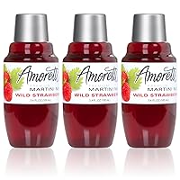 Vista 6 de Amoretti - Mezcla premium de martini Lemon Drop, 7 porciones por botella (796 ml), perfecta para cócteles, bebidas alcohólicas, mocktails, martinis