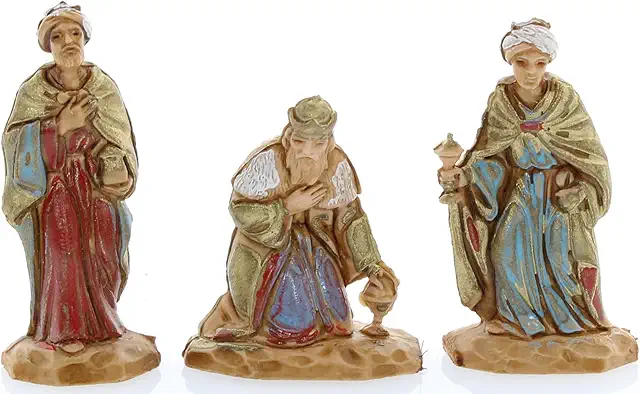Figuritas Reyes Magos Belén 3,5 cm Escala 1:50 - Moranduzzo