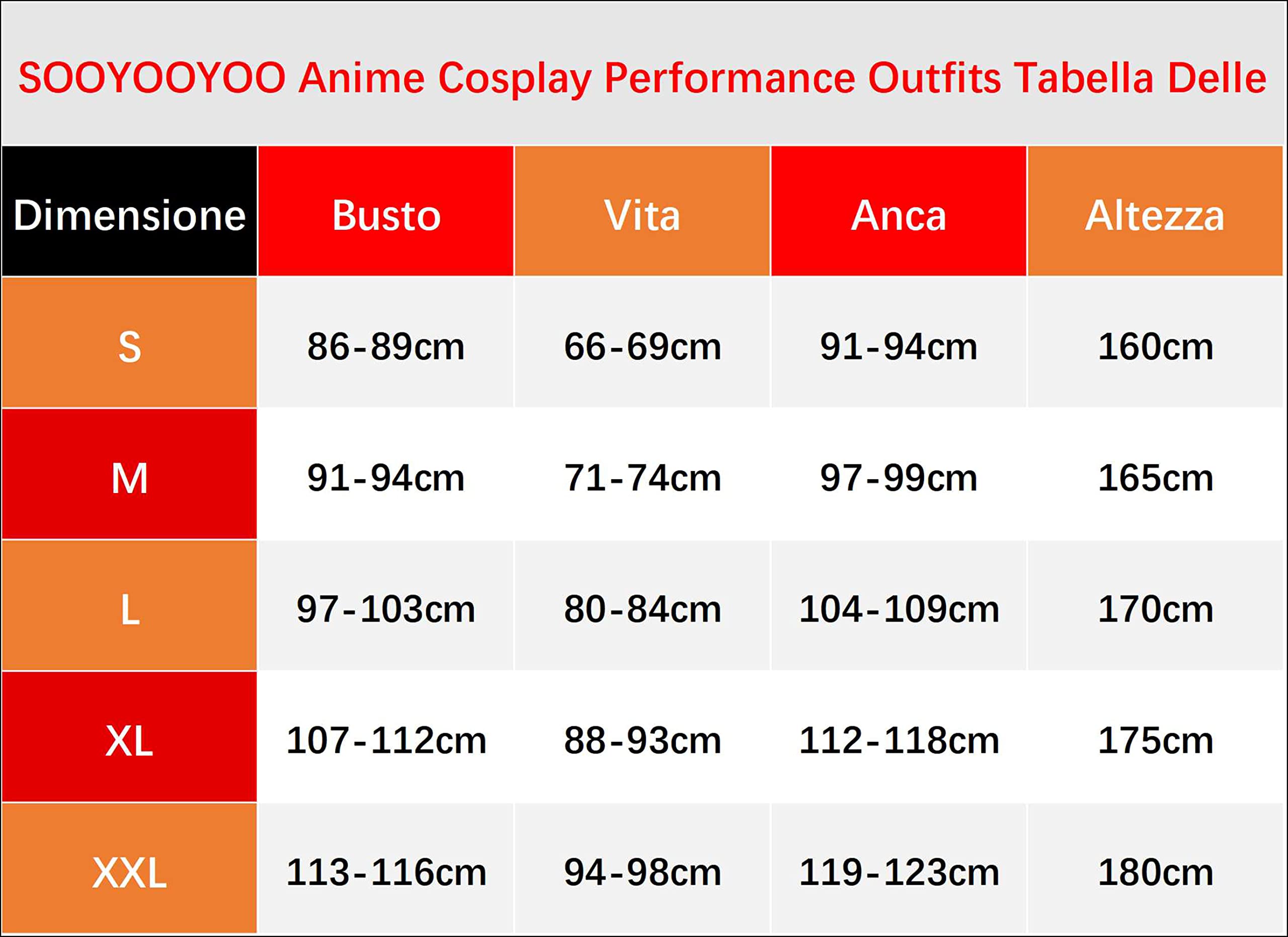 Anime Cosplay Costume Poliestere Uniforme Per Feste Di Halloween E Carnevale Di Natale