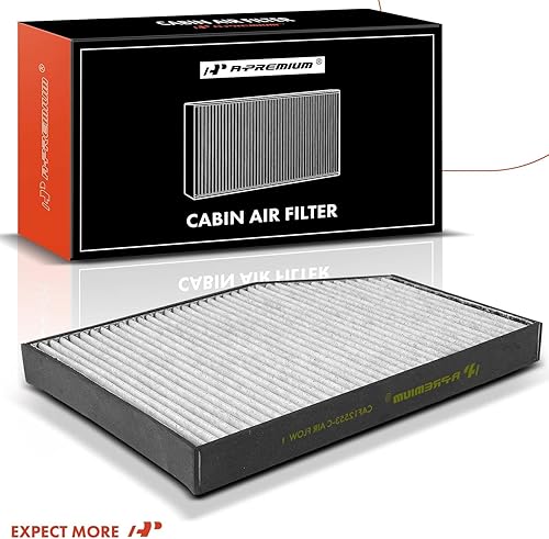 Miniatura 9 de A-Premium Filtro de aire de cabina de 2 piezas con carbón activado compatible con BMW 330i, 330i xDrive, X3, 430i, 430i Gran Coupe, 430i xDrive,