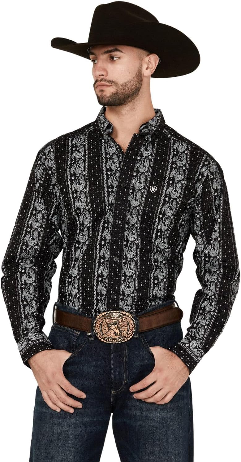 ARIAT Men's Jared Classic Fit Shirt Amazon.ca Clothing, Shoes