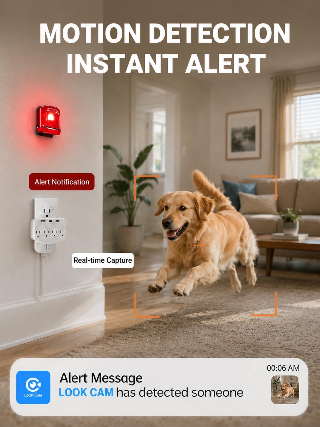 HD 1080P Hidden Camera WiFi, Wireless Spy Cam Wall Outlet with Motion Detection, Loop Recording,No Audio Indoor Nanny Cameras for Home Security/Office