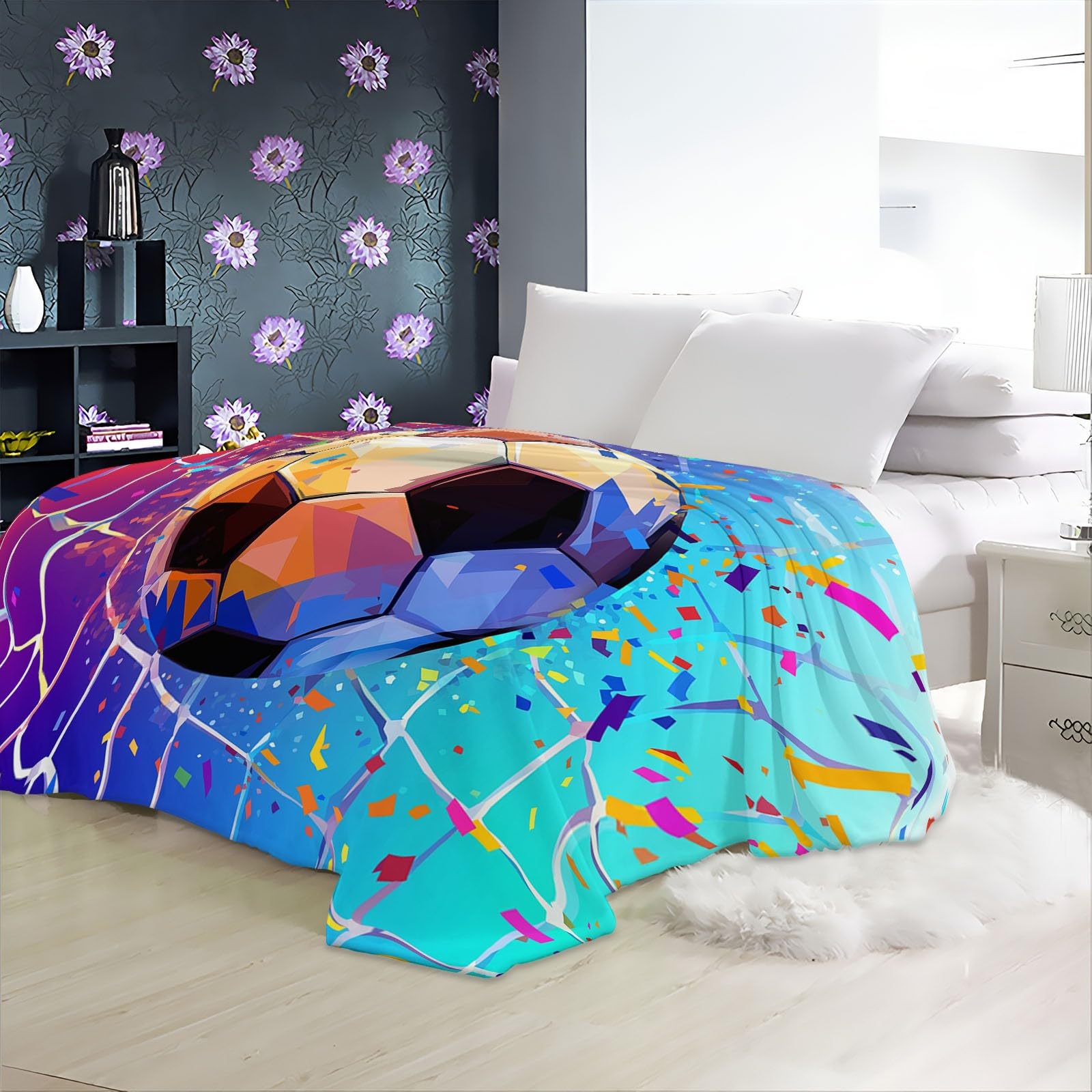 Couverture Polaire 150x200 cm Panda rayé Noir et Blanc Moelleuse Plaid Canape Polaire en Microfibre pour Canapé et Lit, Plaid Couverture Lit 2 Personnes en Flanelle Douce et Chaude