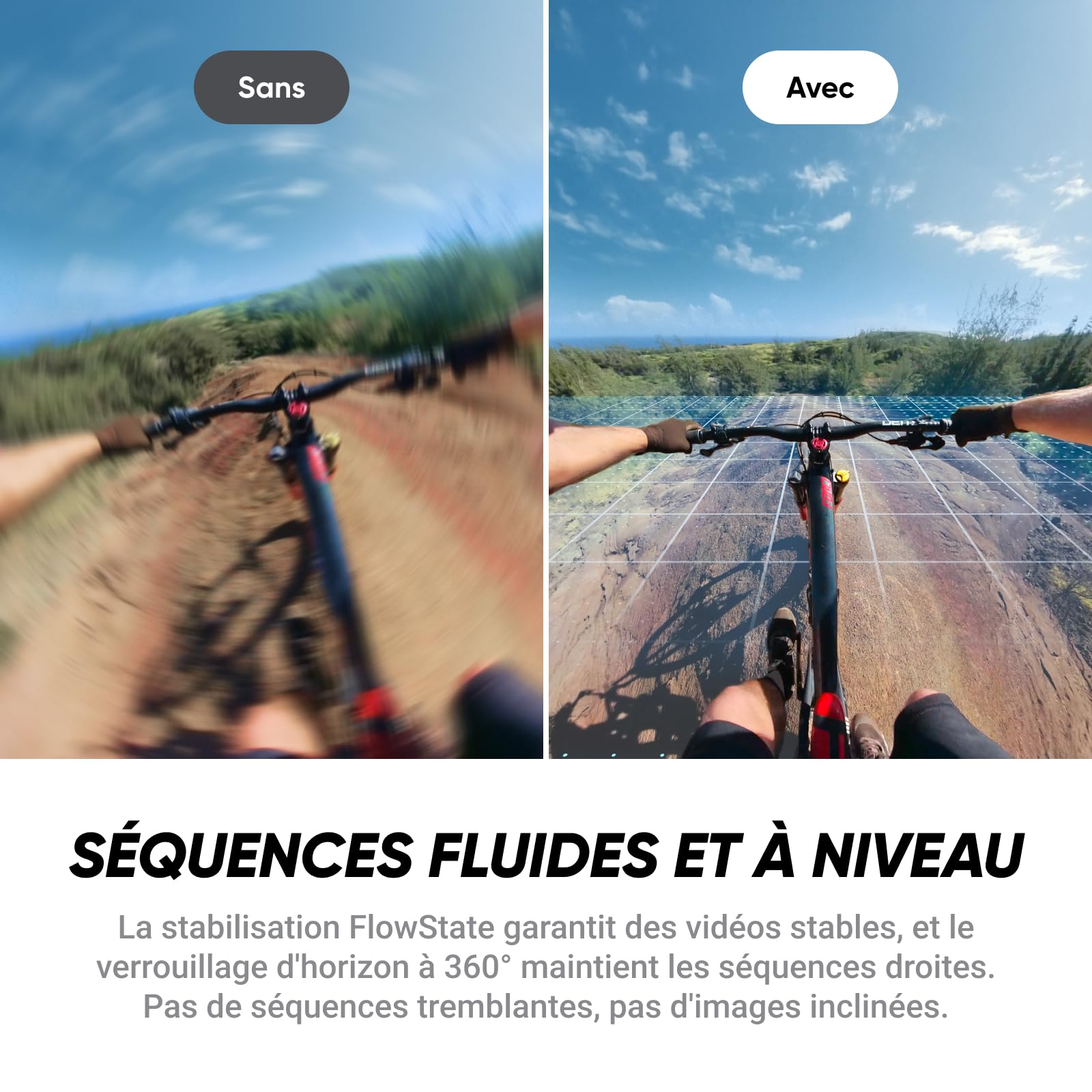 Insta360 X4 Air Pack démarrage Noir Graphite - Caméra 360 8K, Appareil Photo vidéo étanche léger 165g, Perche à Selfie Invisible, objectifs remplaçables, Pare-Vent, dashcam pour vlog, Moto