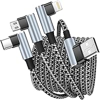 Vista 7 de Cable de carga múltiple USB C, cable de carga USB A/C a USB C, cable de carga dual tipo C, cable de carga múltiple 4 en 2 con 4 conectores tipo C