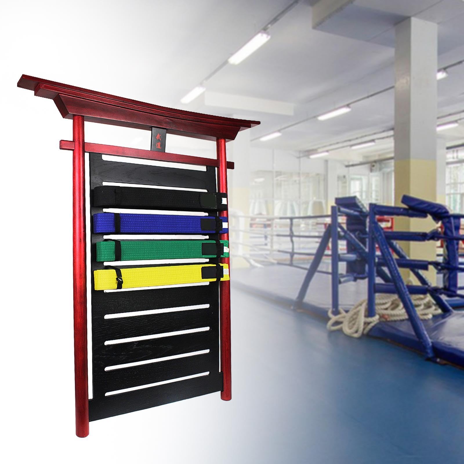 Soporte para Cinturones de Karate, Organizador de Cinturones, Expositor, Soporte para Cinturones Mejorado, Soporte para Cinturones de Taekwondo